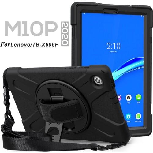 Heavy Duty Shockproof Case For Lenovo Tab M10 Plus 10.3 TB-X616M TB-X606F TB-X606X 10.3" Tablet PC Kickstand Silicon Cover Cases