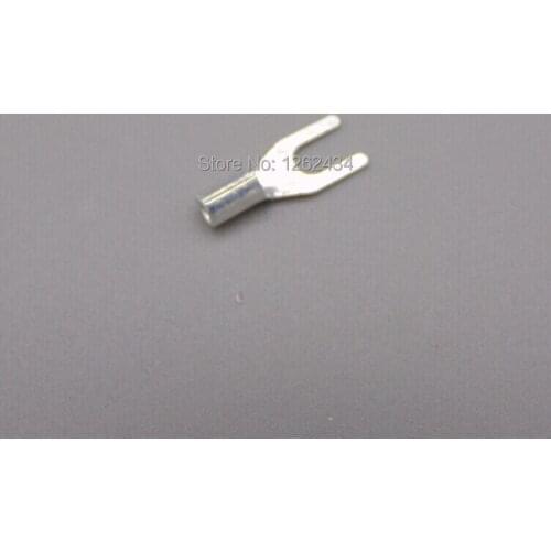 UT2.5-3 cold-press terminal wiring nose insert ear Bare forked end Copper nose joint