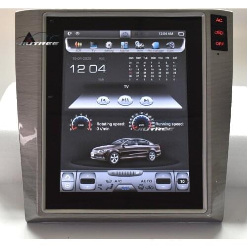 Android Verticl Car Radio For Volkswagen VW Magotan 2012 Car Multimedia Player GPS Navigation Audio Radio Stereo receiver Head U