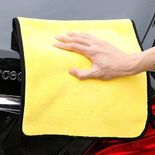 1Pcs 30X30cm High Quality car cleaning towel For Alfa Romeo 147 156 159 Alfetta Berlina Brera Mito Giulia Milan