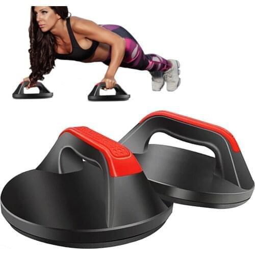 1 Pair Push Up Bars Non Slip Pushups Design Wide Handle Comfortable Grip Rustproof Workout Equipment Push-Up Bracket