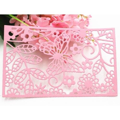 1pcs Butterfly hollow DIY Scrapbooking Photo Album Paper Card Craft Cute Embossing Metal Cutting Dies Stencils Scrapbooking