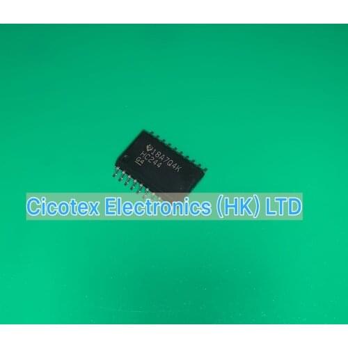 10pcs/lot SN74HC244DWR SOIC20 SN74 HC244 DWR IC BUFFER NON-INVERT 6V 20SOIC SN74HC244DWRG4 SN74HC 244DWR