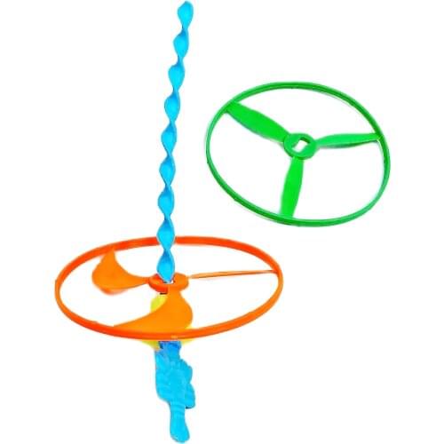 2 Set of Toy Kids Flying Disc Saucer Flier Flyer Amazing Dis Game Party Pinata Gift wholesale Lot Birthday Toy