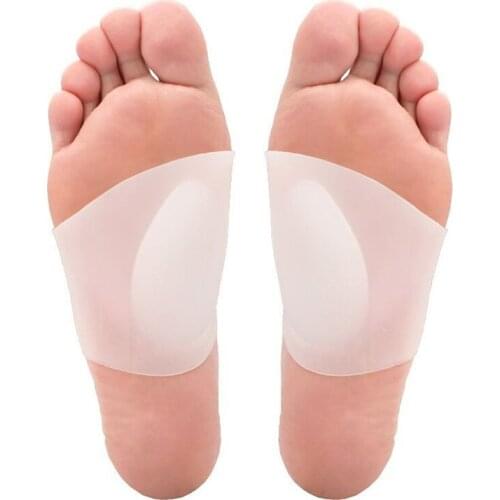 2pcs Arch Support Sleeves Corrective Insole Orthopedic Insole Foot Flat Foot Corrector Shoe Cushioninserts Foot Care Tools