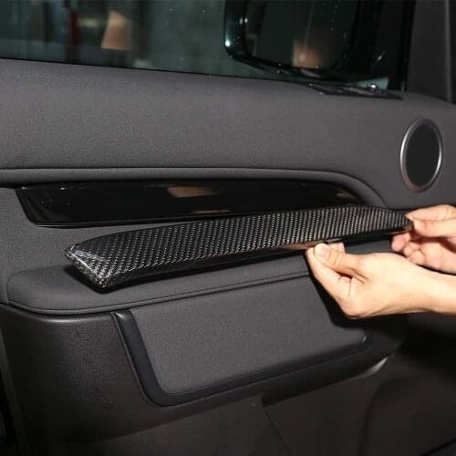 ABS Interior Door Decoration Protector Plate Cover 4pcs For Land Rover Discovery 5 LR5 2017