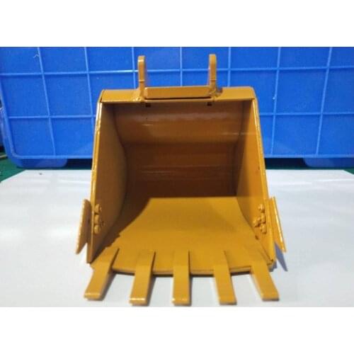 Big Full Metal Shovel Bucket for Huina 580 23 Channel Excavator 1/14 1/12 RC Metal Excavator Spading Parts