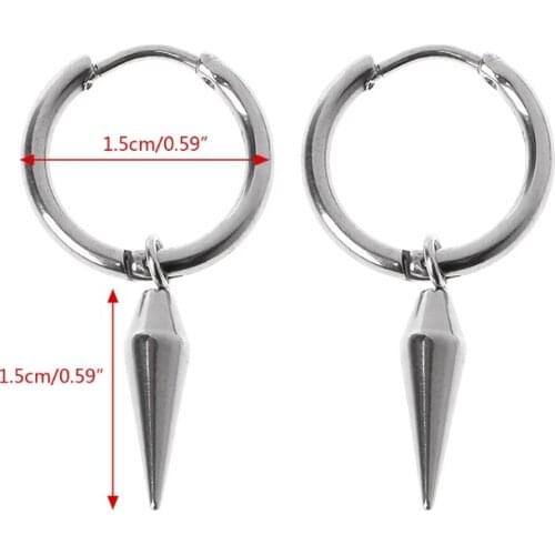 Titanium Steel Korean KPOP Bangtang Boys Drop Earrings Fashion Jewelry