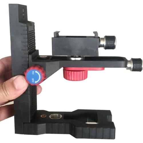 L Type Shape Level Measuring Bracket Instrument Gradienter Ceiling Wall Electronic Adjustable Height Metal Attracted Horizontal