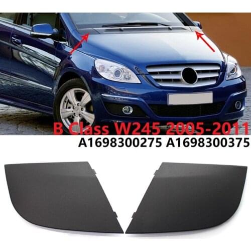 Engine Hood Hinge Cover Water Drain Cover Hood Corner Guard for Mercedes for Mercedes Benz MB B Class W245 2005-2011