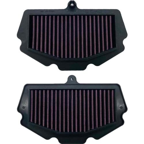 Motorcycle washable Black Intake High Quality Air Filter Reuseful Element Cleaner For Kawasaki Ninja400 Ninja 400 2018 2019