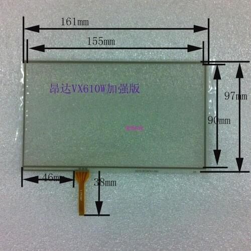 The new 7-inch 161 * 97 external screen handwriting touch screen VX610W enhanced version A2286F-G Replacement Screen