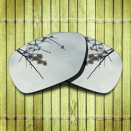 Polarized Replacement Lense For-Oakley Inmate Sunglasses Frame True Color Mirrored Coating - Chrome Color Options