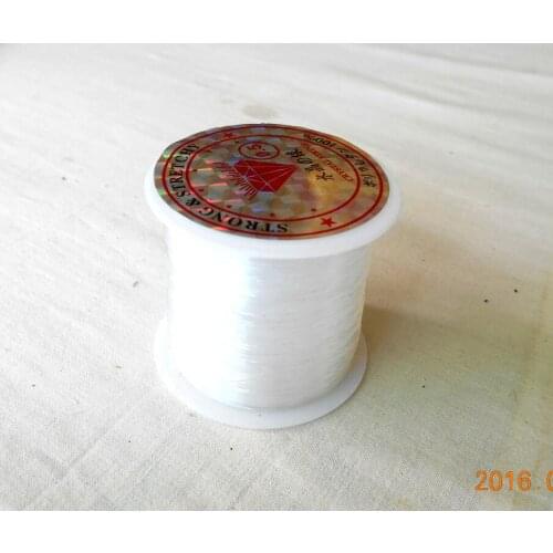 Sale 0.2/0.25/0.3/0.35/0.4/0.45/0.5/0.6/0.7/0.8mm 1 Roll Transparent/Clear Strong String Cord Wire Rope for Fish