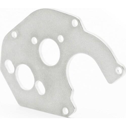 Stainless Steel Motor Plate Gearbox for 1/24 Axial SCX24 90081 RC Cars Accessories