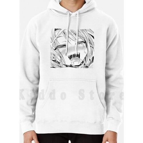 Anime Manga hoodie long sleeve Manga Anime Lewd Japan Kawaii Sexy Waifu Boobs Loli Ecchi Meme Cute Weeb Aesthetic