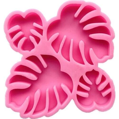 U90E Resin Ear Studs Mold Resin Earrings Silicone Mold Serving Board Silicone Mold