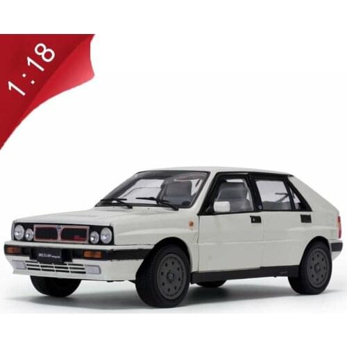 1:18 scale luxury car HF Integrale 8V die-cast alloy car metal sports car model child adult toy gift indoor display