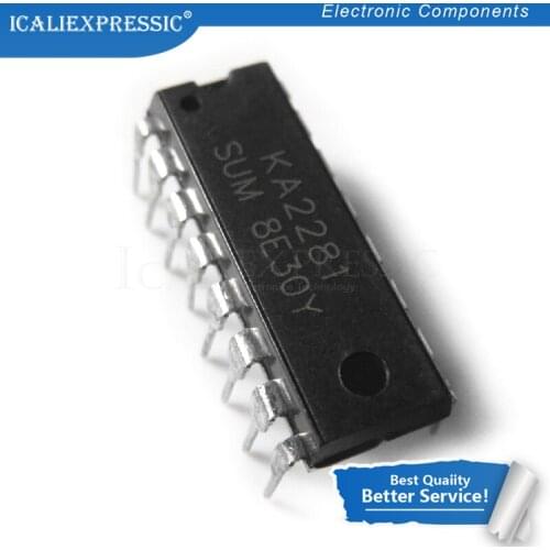 10PCS KA2281 DIP DIP16 2281 DIP-16