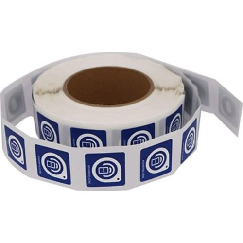 13.56 Mhz ntag216 NFC tags - 1000 pcs/ roll