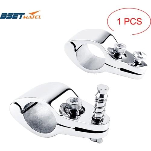 22 or 25mm Stainless Steel 316 Boat Bimini Top Hinged Jaw Slide Clamp Fitting Marine Hardware Yacht Canopy Tube Rail Accessories