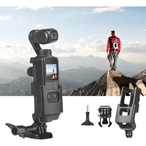 BRDRC Quick Release Frame Mount Holder for DJI OSMO POCKET 2 Stabilizer Portable PTZ Camera Cover