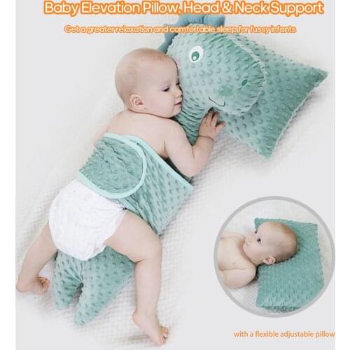 Baby Exhaust Comfort Pillow Simulating the airplane holding posture Baby Pillow Cotton Elevation Pillow Digestion Sleep Cushion