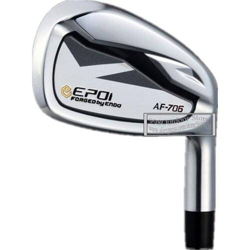 Right Handed Golf Clubs AF-706 Irons Set 5-9 P A 7Pcs Blue Color Irons Clubs Steel Shaft R or S Flex Free Shipping