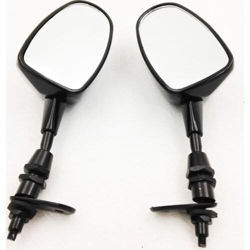 Motorcycle Rear View Mirrors Black Side Mirror For Yamaha YZF-R1 YZFR1 1998 1999 2000 2001 YZF R6 1999-2005 GSXR 600 750 1000