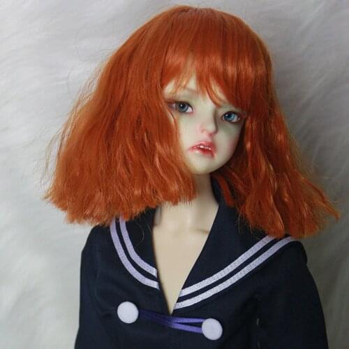 New Arrival 1/3 1/4 1/6 1/8 Bjd SD Wig Hair Wavy High Temperature Fashion Wire BJD Wig For BJD Doll Wig