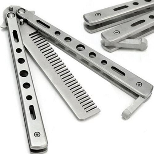 The Butterfly Knife Safety Exercise Training Tool Butterfly Swing Comb Not Edged Personality
