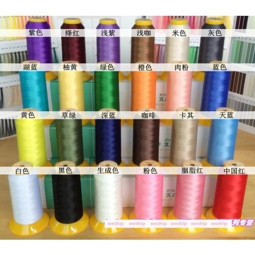 Fujix polyester Long fiber KING/POLYESTER SPUN Sewing thread line 3000meters/roll NO,80 1order=1roll