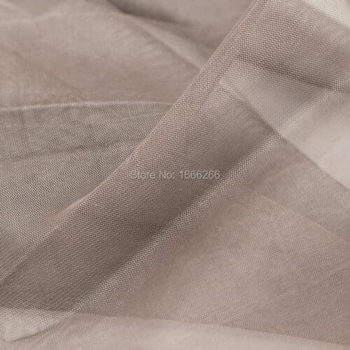 Transparency Fabric Breathable Mesh fabric Shielding Fabric radiation protection for babay carriage mosquito net Fabric