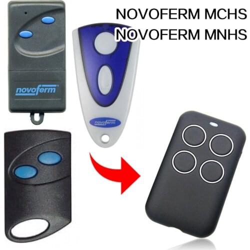 NOVOFERM MCHS MNHS remote control 433.92mhz gate garage door NOVOERM remote control 433MHz