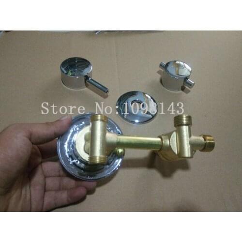 2 Ways Screw Water outlet shower room faucet mixer, 2/3/4/5 ways shower room mixing valve, shower room controller chrome tap