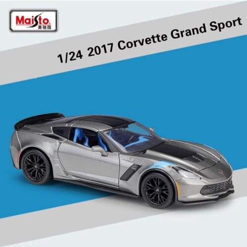 Maisto 1:24 2017 Corvette Grand Sport Simulation Model Car