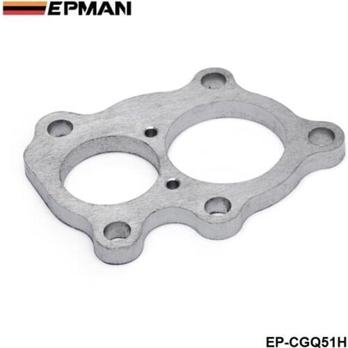Turbo flange T25 T210 GT30 GT32 dual exhaust turbine outlet stainless steel mani EP-CGQ51H