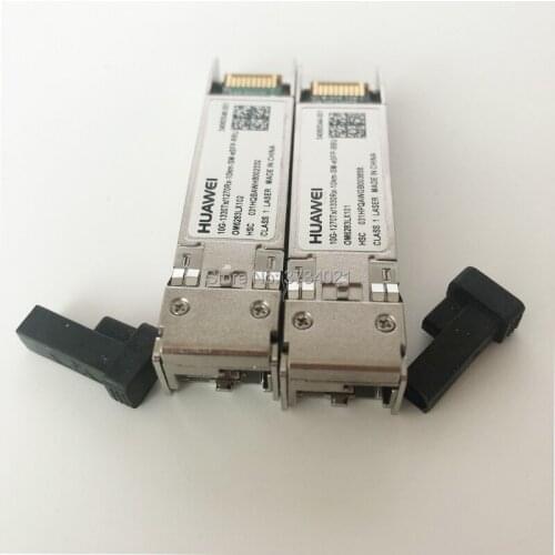 1Pair Original Huawei SFP Modules 10G-1330Tx/1270Rx/-10km-SM-eSFP-RRU (and BBU) use for Huawei OLT, OLT Board devices