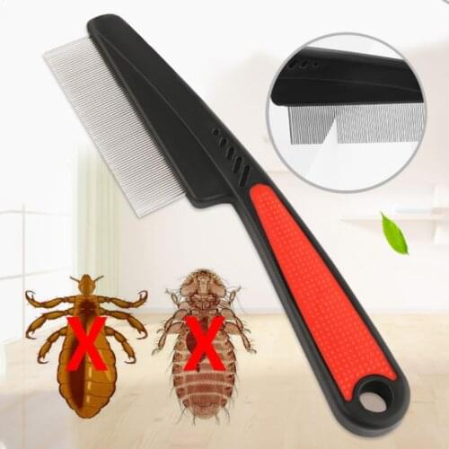 1 Pc Pet Grooming Comb Teeth Shedding Hair Flea Lice Removal Brush Dog Cat Supplies