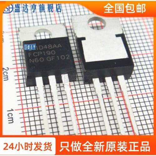 10Pcs/Lot FCP190N60E 20.6A 600V TO220 DIP MOSFET Transistor NEW Original In Stock
