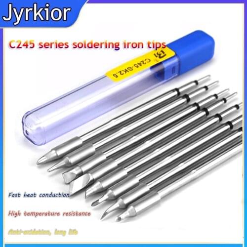 C245 Constant Temperature Electric Soldering Iron Tips High Thermal Cartridge Compatible With JBC Soldering Station T245 Handle