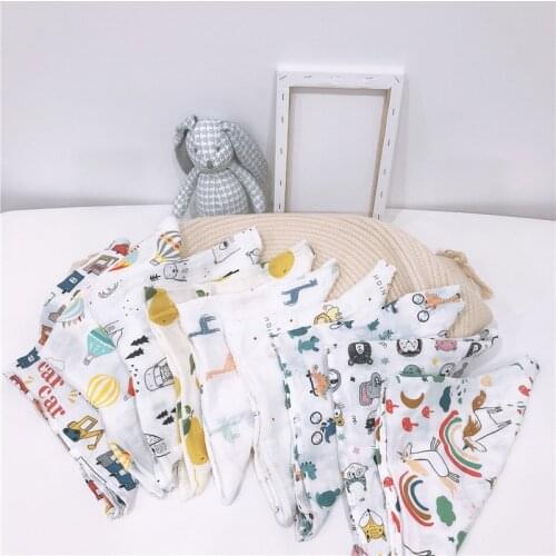 Baby Towel Newborn Bath Towel Muslin Bamboo Fabric Baby Bathrobe Swaddles Infant Blankets Gauze Wrap Sleepsack Stroller Cover