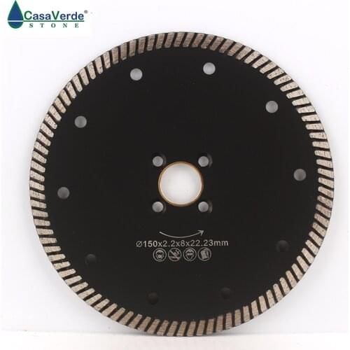 Free shipping DC-CRTB03 6 inch diamond cutting blade 150mm for granite and marble circular saw blade