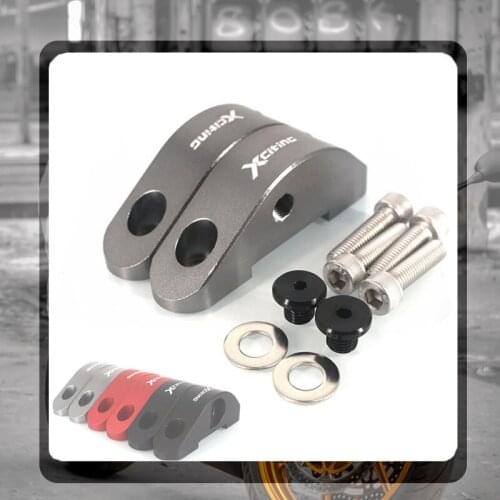 For KYMCO NIKITA 200 300 Downtown 200i 300i Xciting 250 300 Motorcycle Mirror Riser Extenders Spacers Extension Adapter Adaptor