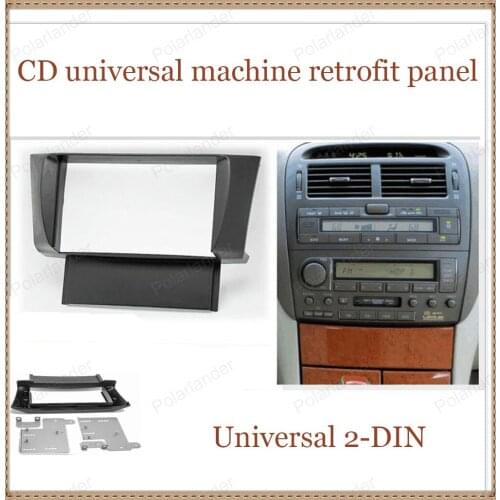 For LE-XUS LS-430 UCF-30 2001-2006 for TO-YOTA Ce-lsior UFC30 2001-2006 2-DIN CD universal machine retrofit panel free shipping