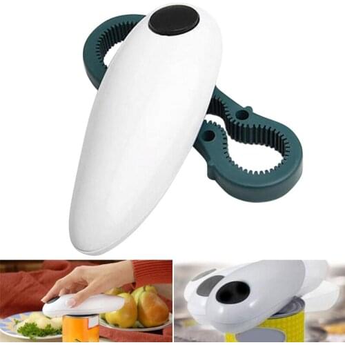Electric Can Opener Smooth Edges Automatic Electric Can Opener for Home Kitchen Restaurant B1