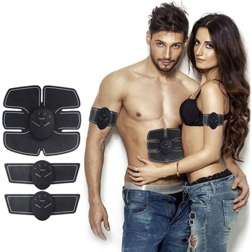 Electro Muscle Stimulator EMS ABS Electrostimulator Abdominal Electric Massager Training Apparatus Fitness Machine Body Building