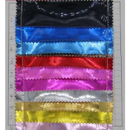Holographic faux leather fabric colorful laser mirror artificial PU leather fabric new Ultra-light laser material