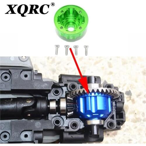 GPM metal Aluminum front/middle/rear universal differential case cover #8681X for 1/10 TRAXXAS E-REVO 2.0 86086-4 Monster Truck