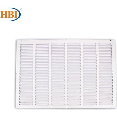 HBI 5PCS W30"xH20" Steel White Finished Return Air Grilles Ceiling Air Vent Ceiling Duct Cover Air Register Ventilation Grilles